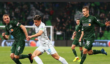 «Зенит» — «Краснодар» Счёт 3:2  
